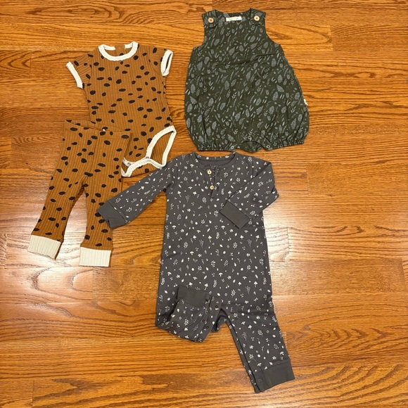 6-9mo nature prints set